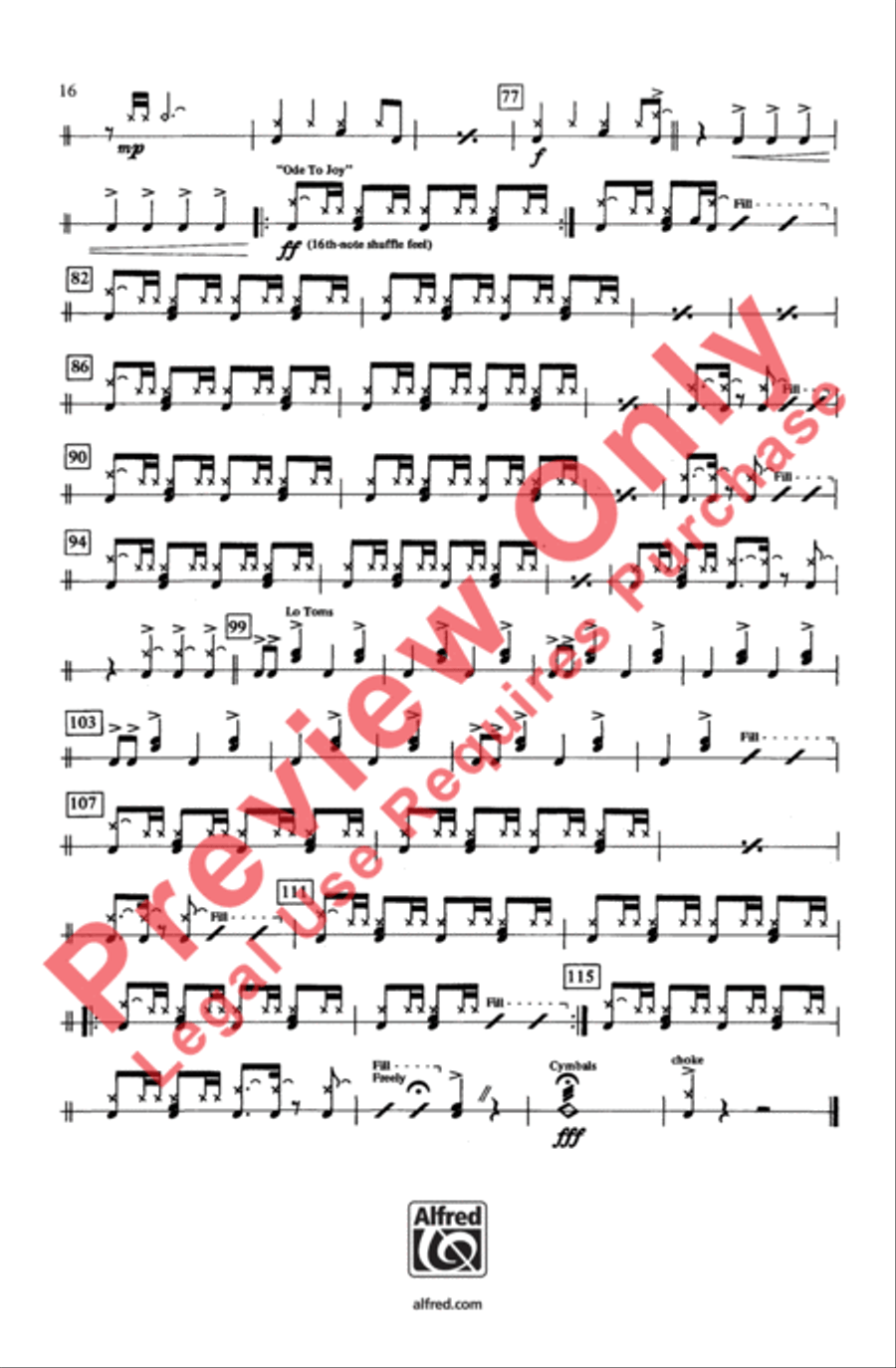 Oh, Happy Day Oh, Happy Day 4-Part scores gallery preview page 16