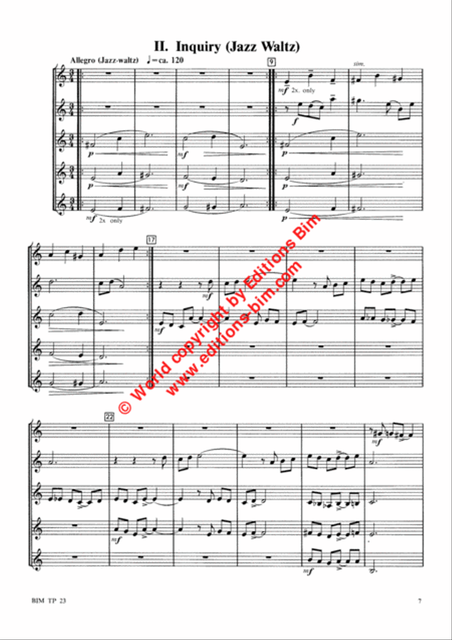 5 Steps to the Answer Trumpet scores gallery preview page 5
