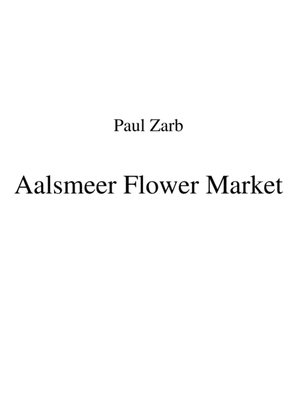 Aalsmeer Flower Market Piano Solo