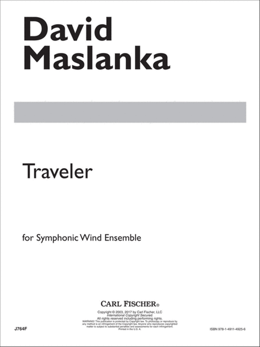 Book cover for Traveler