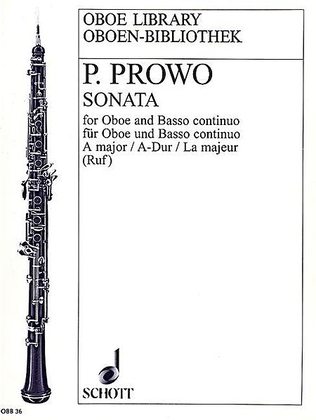 Book cover for Sonata in A Major