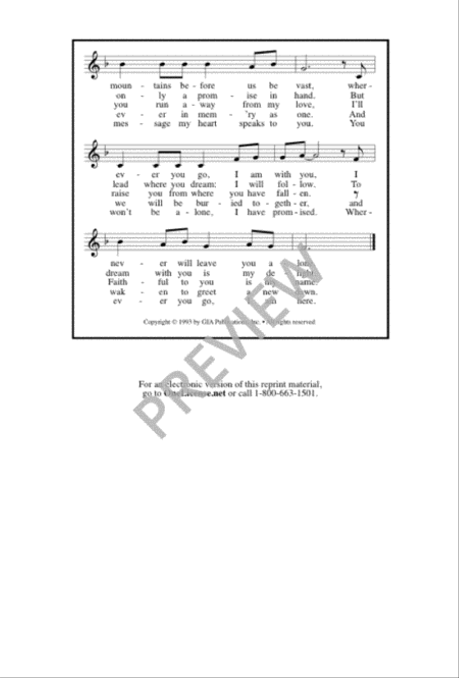 Covenant Hymn Covenant Hymn Unison Choir scores gallery preview page 12