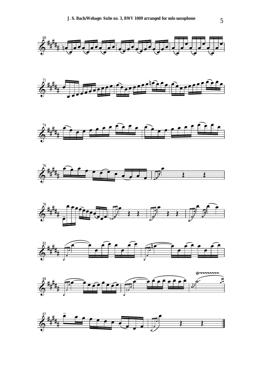 Bach cello suite shop marimba
