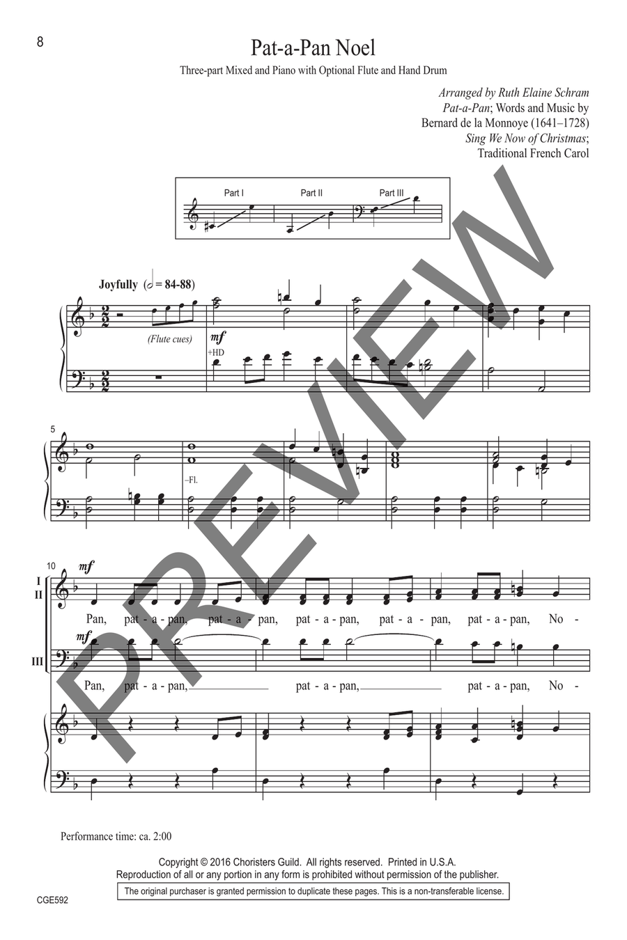 Together in Song at Christmas - Volume II: Three-part Mixed 3-Part scores gallery preview page 5