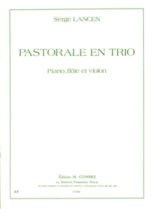 Pastorale en trio
