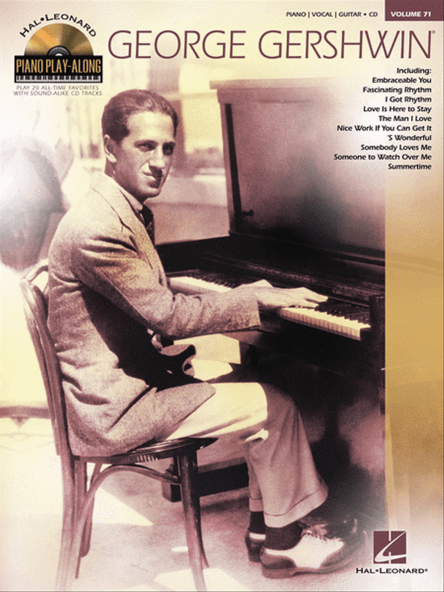 George Gershwin Piano scores gallery preview page 1