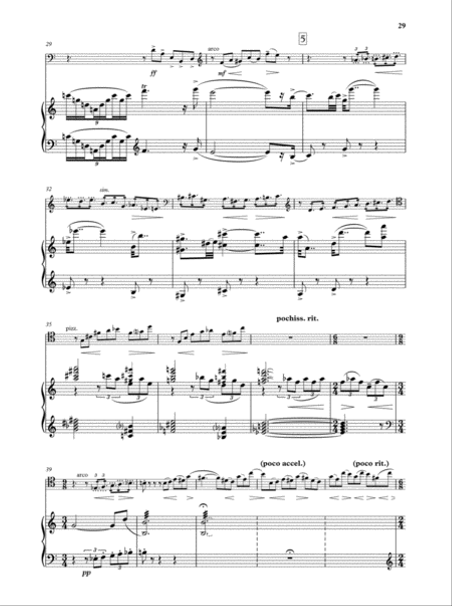 Cello Concerto Piano Accompaniment scores gallery preview page 4