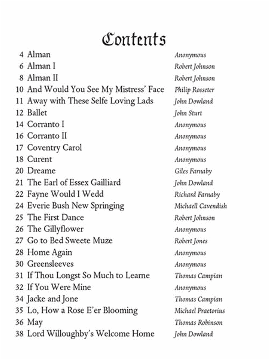 50 Renaissance Solos for Classical Guitar Acoustic Guitar scores gallery preview page 2