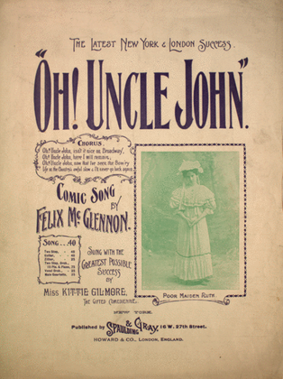 Oh! Uncle John. Comic Song