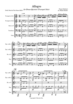 Allegro - Score Only
