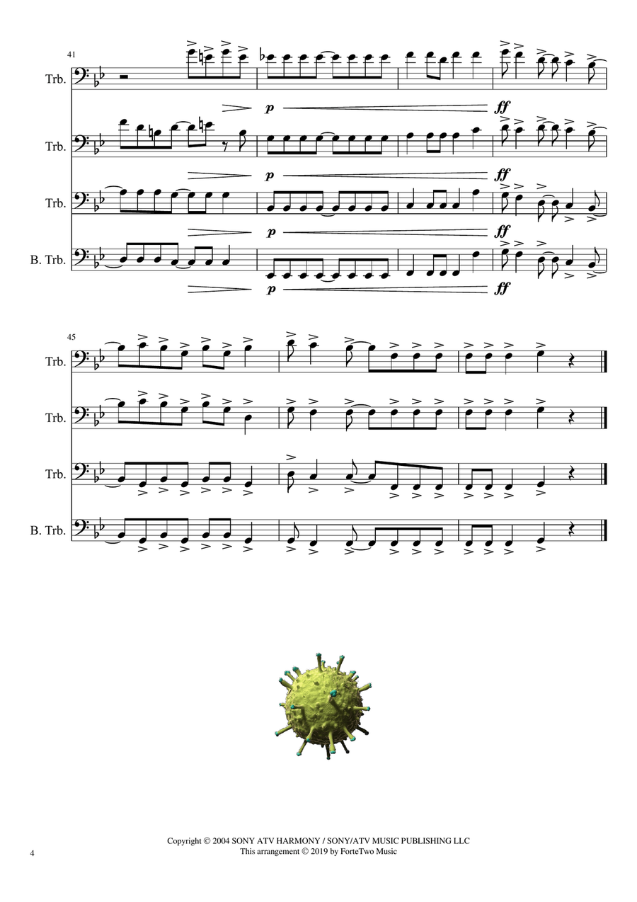Everyone Has Aids Small Ensemble scores gallery preview page 4