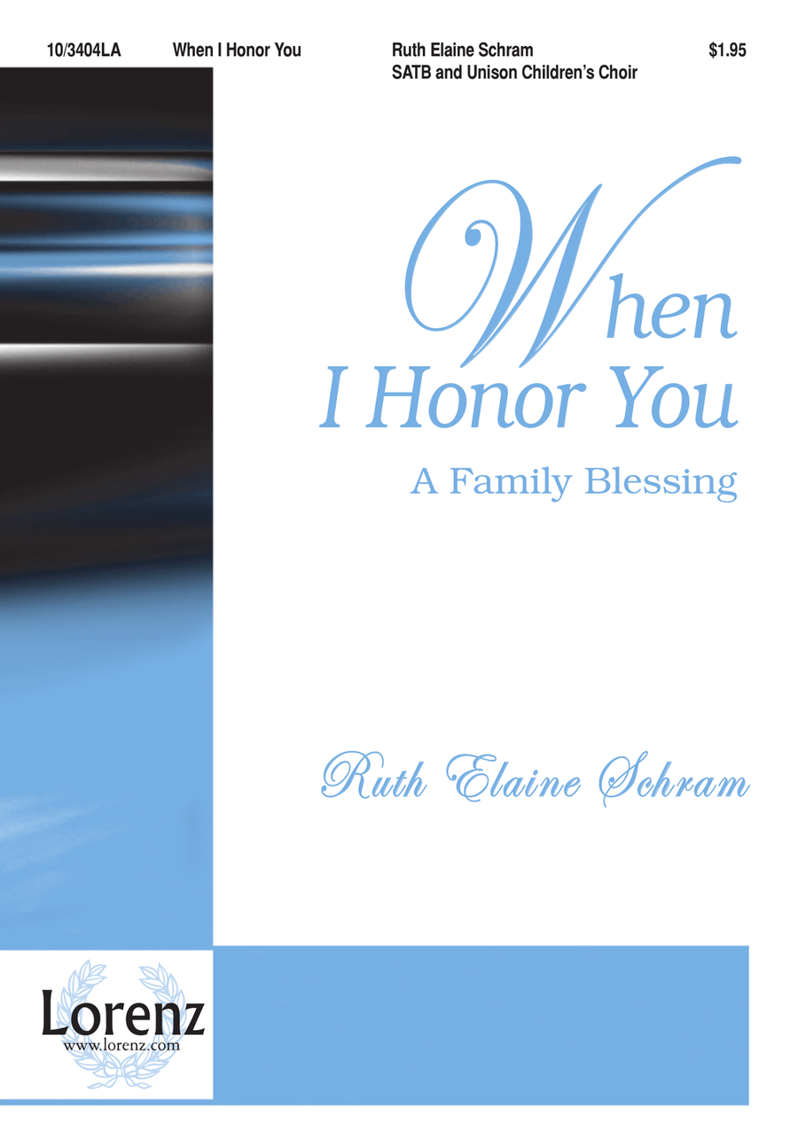 When I Honor You