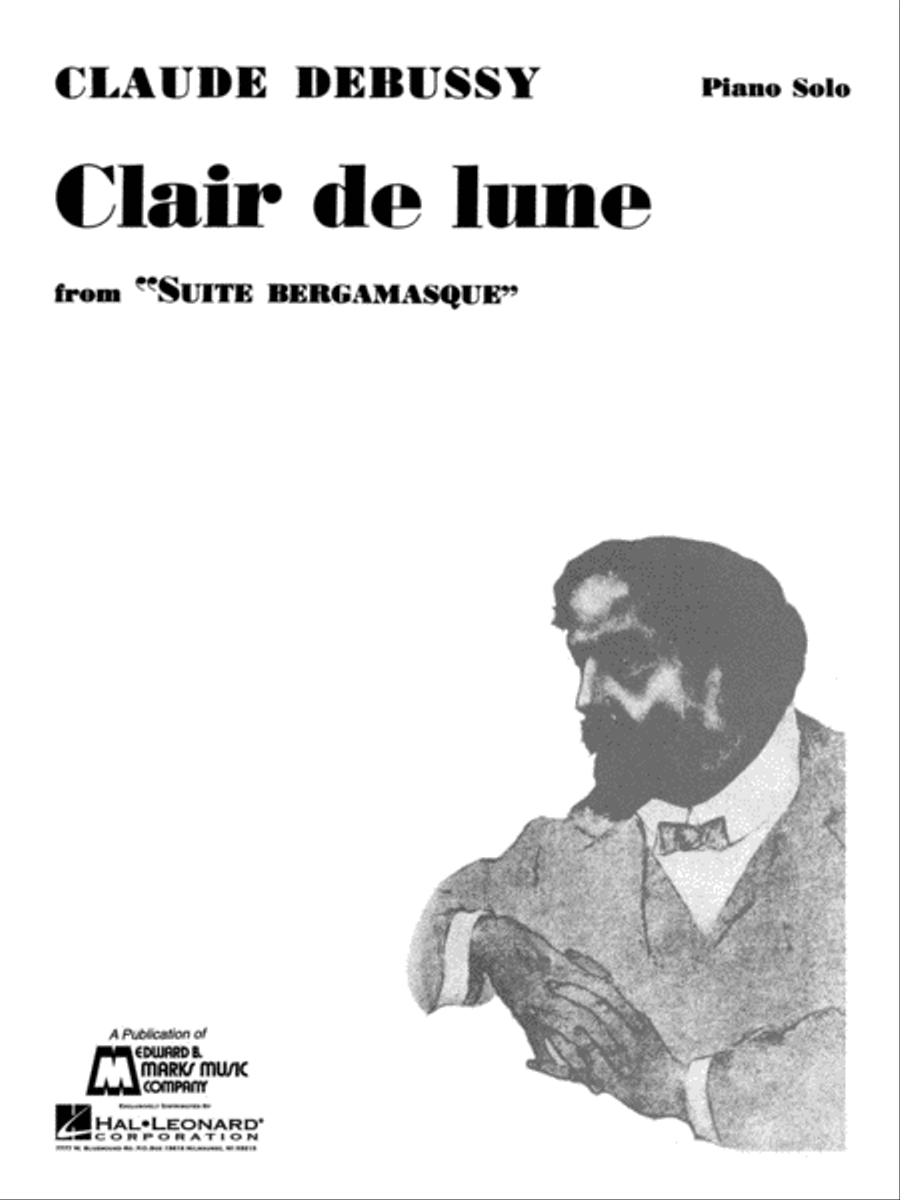 Clair de Lune Piano Solo scores gallery preview page 1