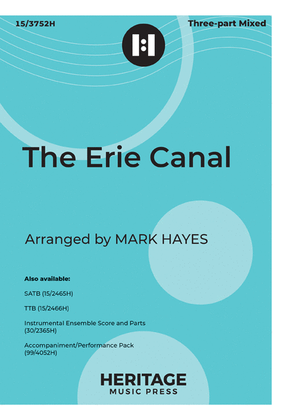 Book cover for The Erie Canal