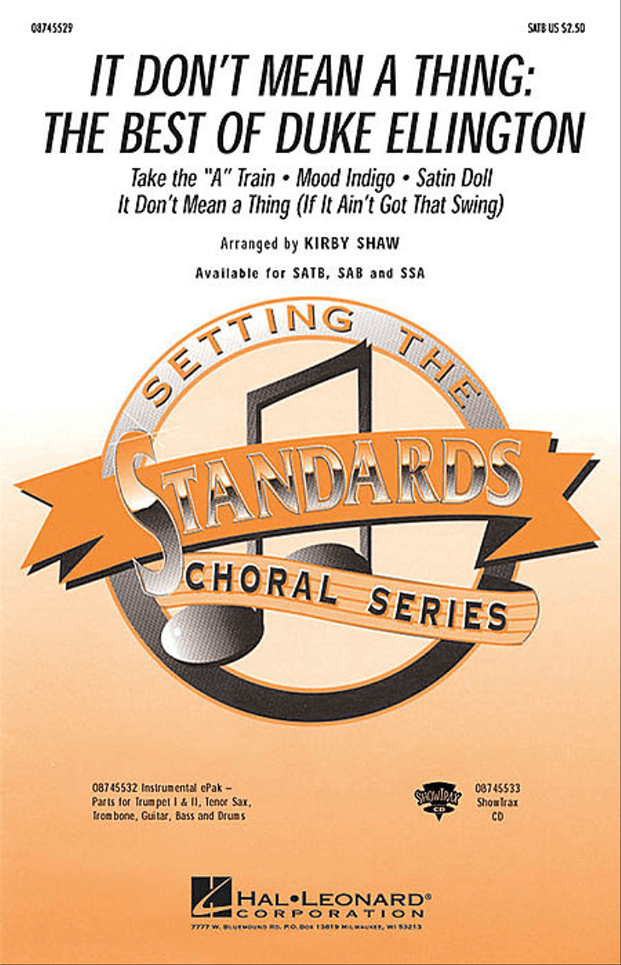 It Don't Mean a Thing: The Best of Duke Ellington (Medley) Vocal Jazz Ensemble scores gallery preview page 1