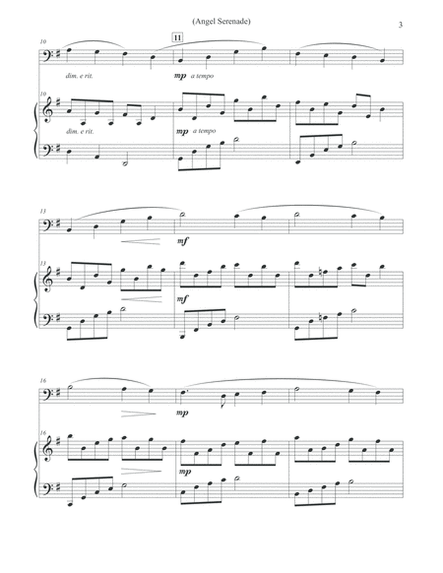 Angel Serenade - Bassoon & Piano image number null