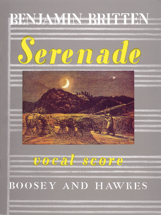 Book cover for Serenade for Tenor, Op. 31