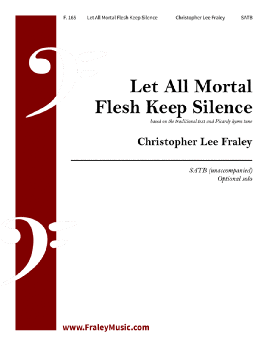 Let All Mortal Flesh Keep Silence 4-Part scores gallery preview page 1