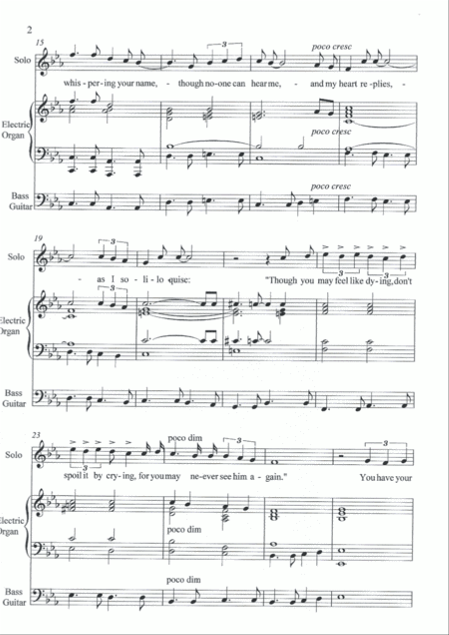 What More Can I Say? Voice scores gallery preview page 2