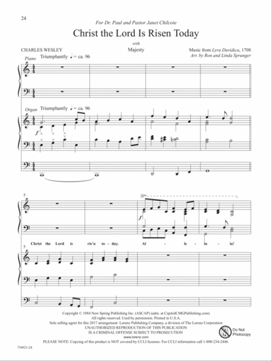 Worship His Majesty Organ scores gallery preview page 13