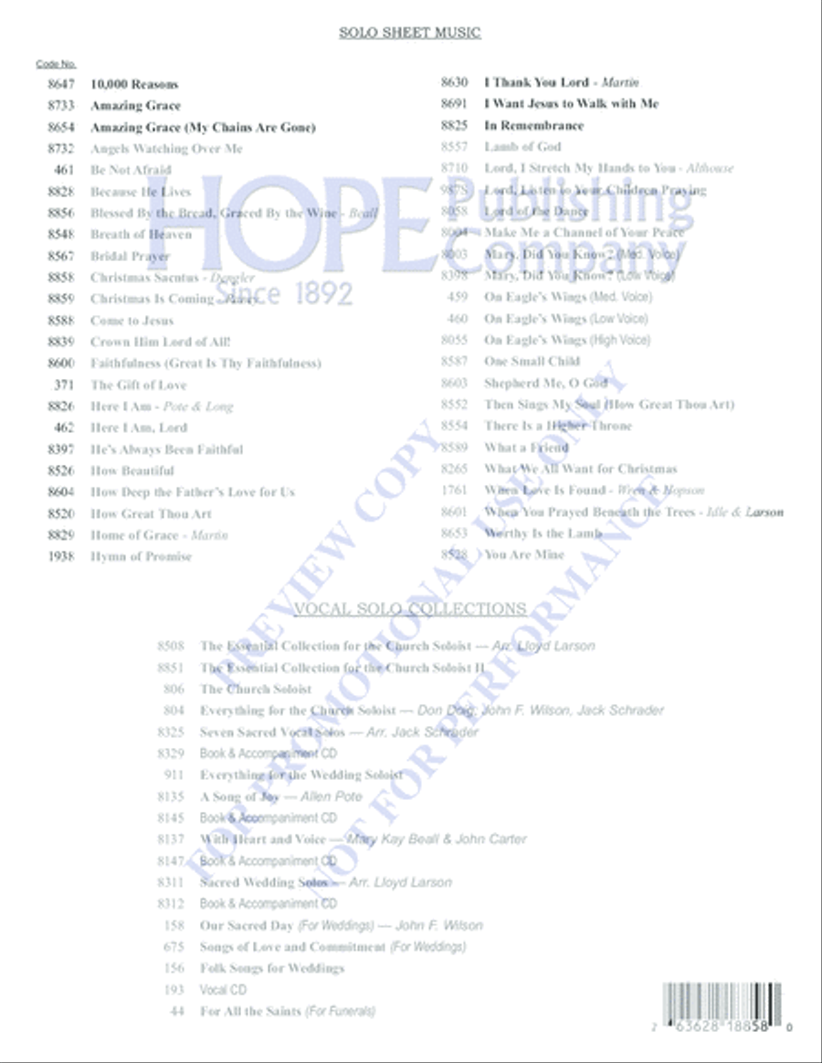 Christmas Sanctus Christmas Sanctus Choir scores gallery preview page 8