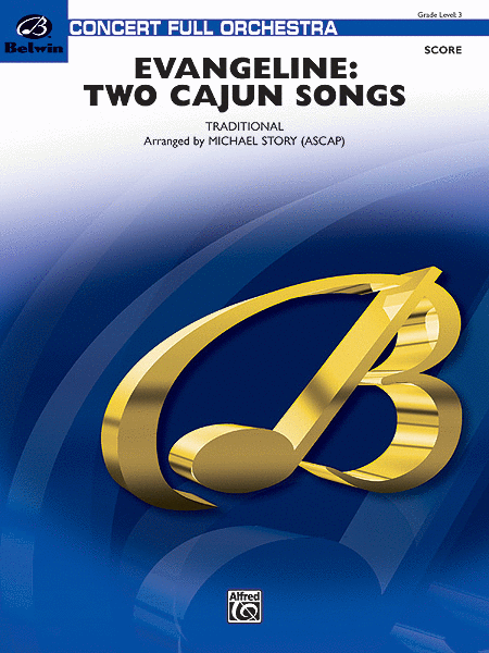 Evangeline: Two Cajun Songs (Score only) image number null