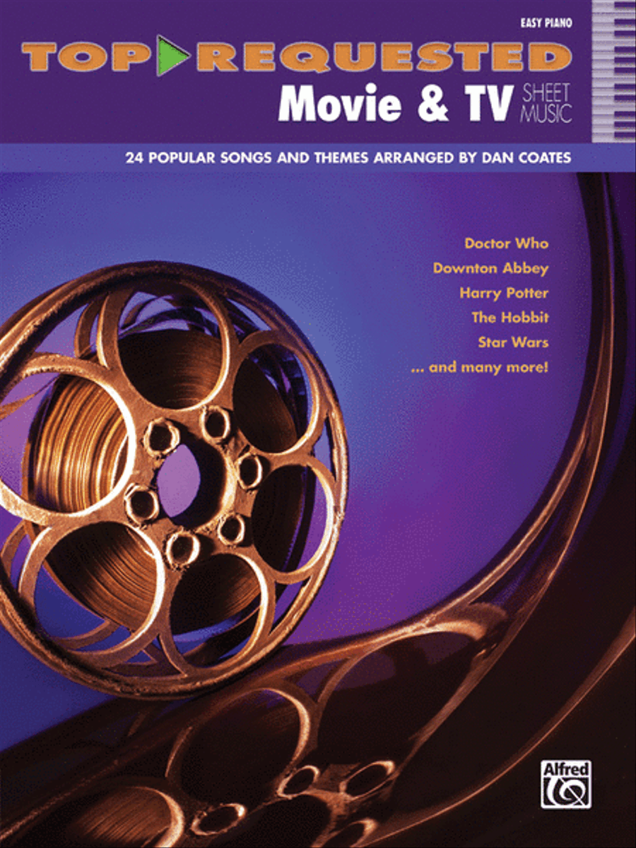 Top-Requested Movie & TV Sheet Music Easy Piano scores gallery preview page 1