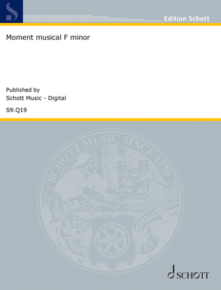 Moment musical F minor