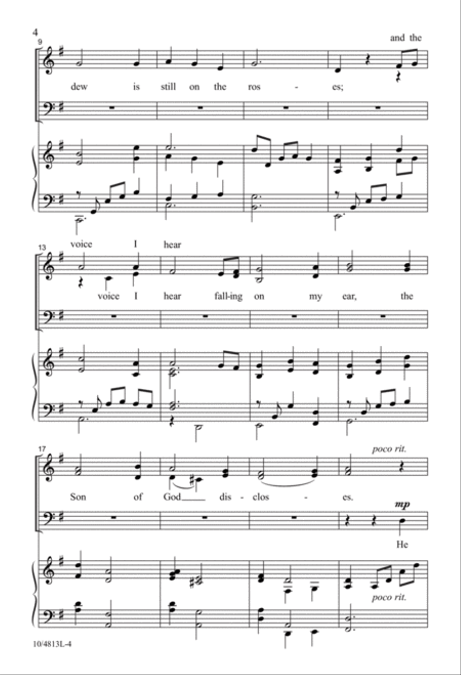 In the Garden 3-Part scores gallery preview page 3