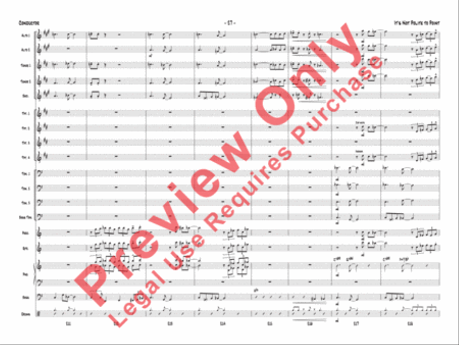 It's Not Polite to Point Jazz Ensemble scores gallery preview page 30