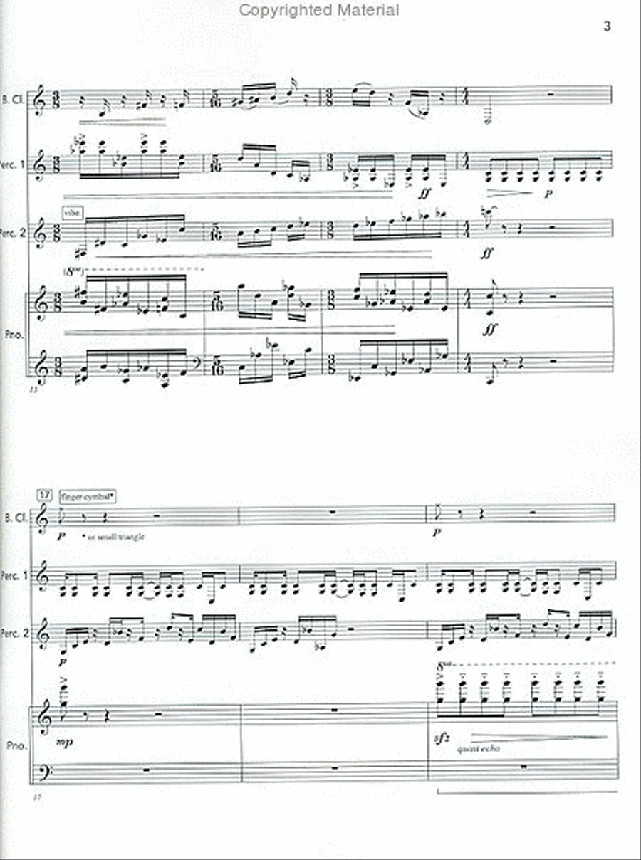 Angles of Repose Bass Clarinet scores gallery preview page 4