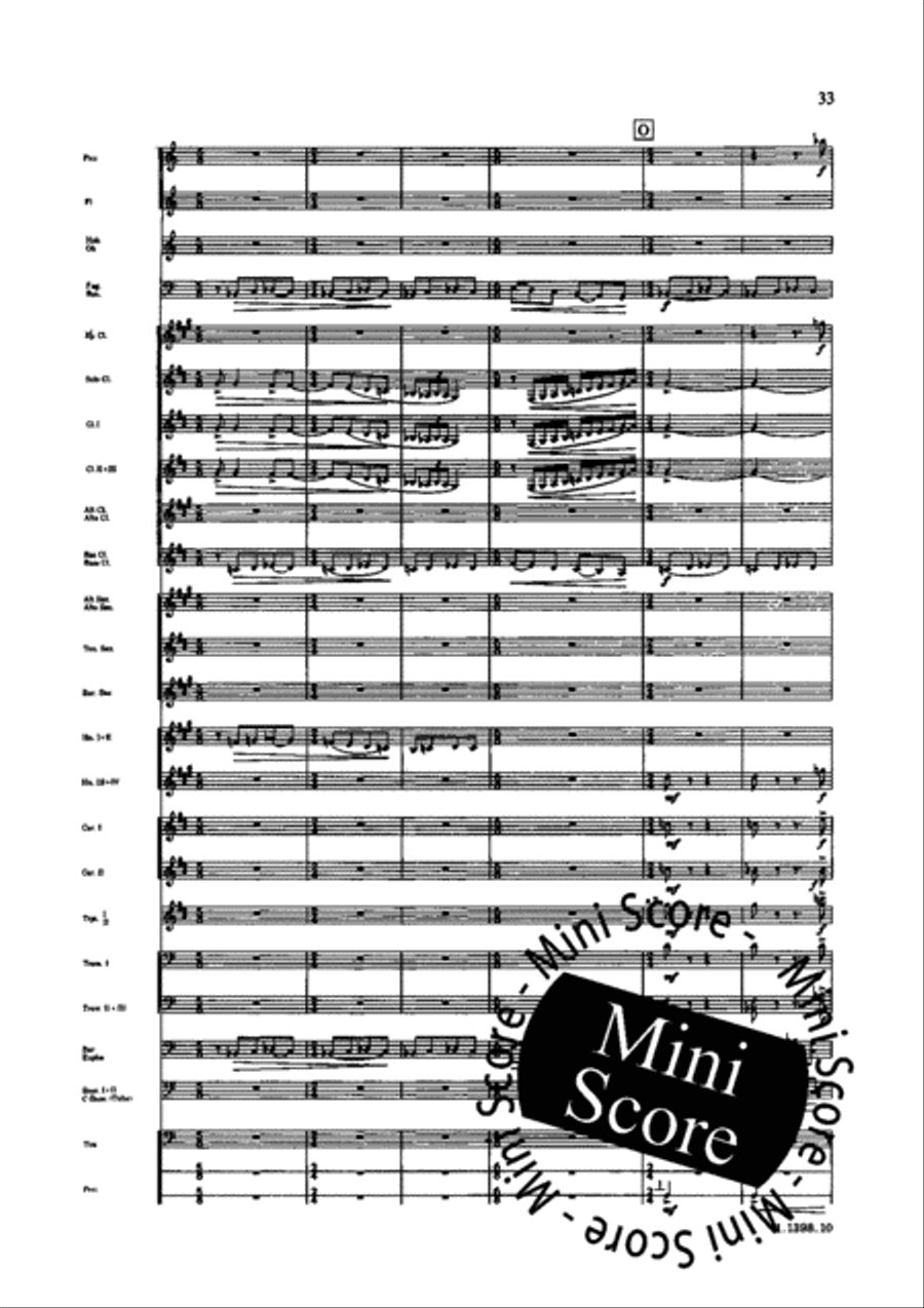 Eufonie Concert Band scores gallery preview page 35