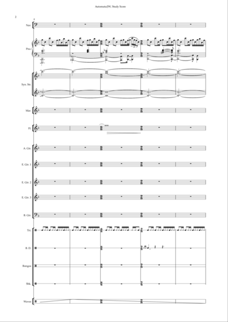 Automata - Score Only Large Ensemble scores gallery preview page 6