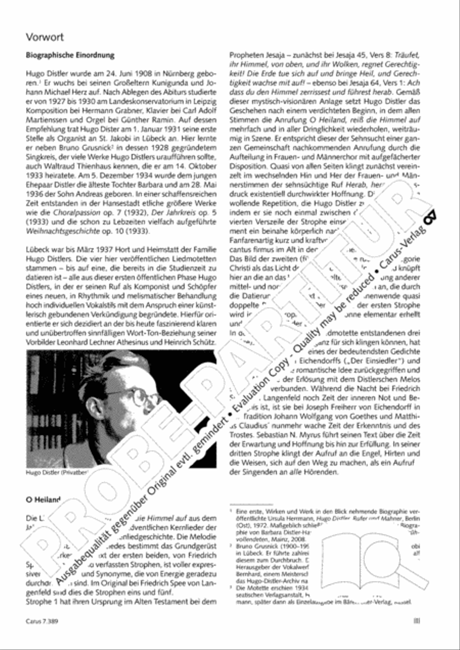 Four Motets for Advent and Christmas (Vier Motetten fur Advent und Weihnachten) 4-Part scores gallery preview page 4