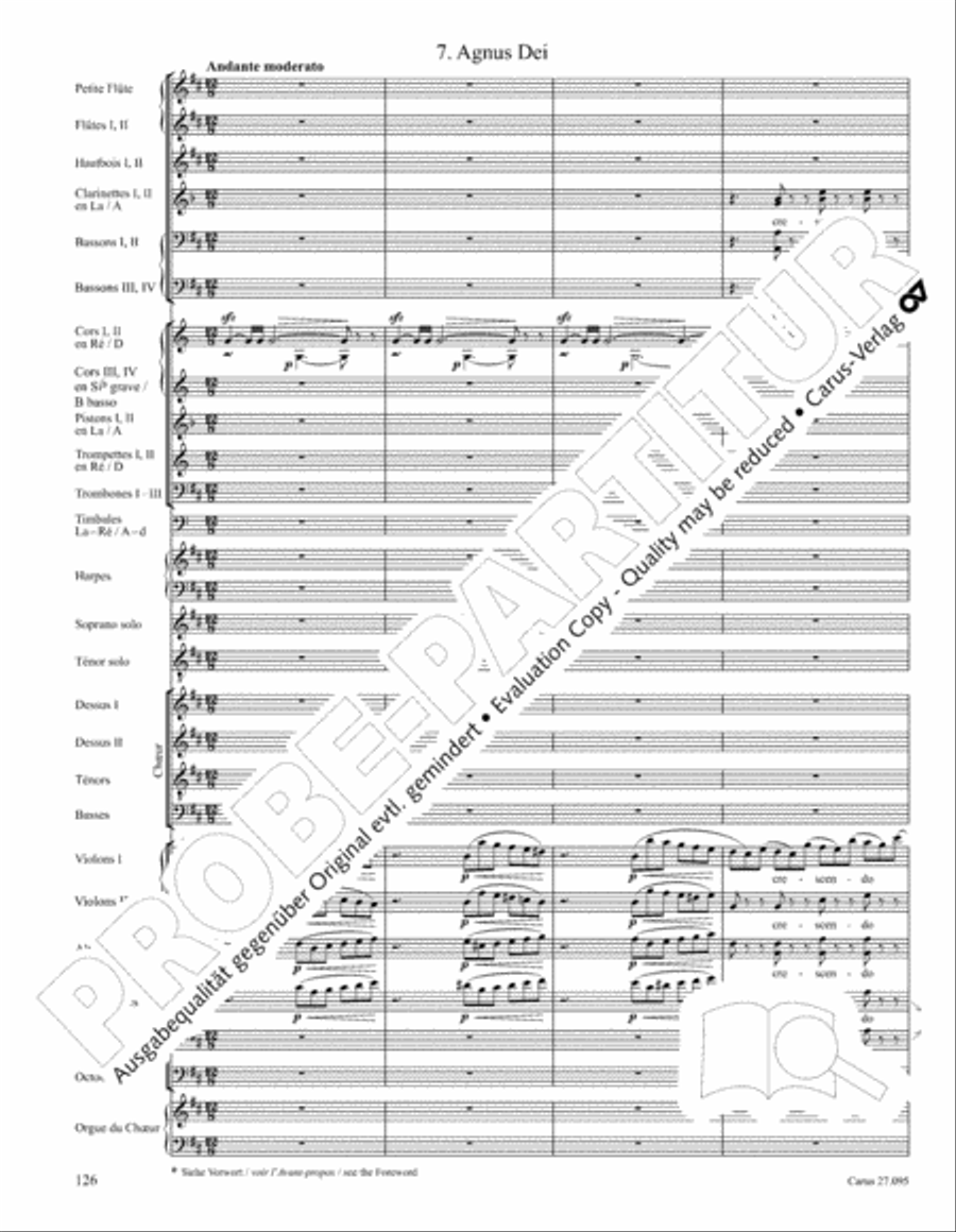 Messe solennelle de sainte Cecile STB scores gallery preview page 139