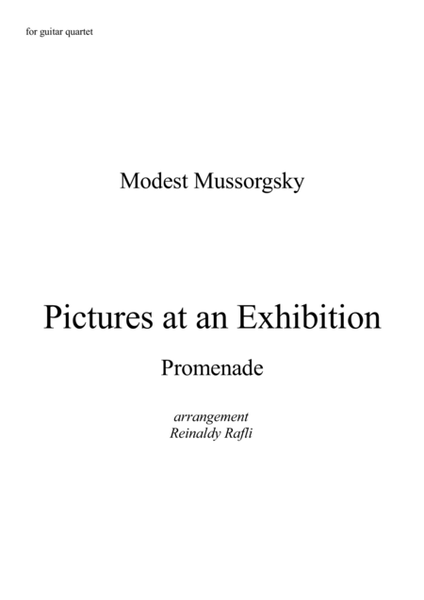 Pictures at an Exhibition - Promenade 1 image number null