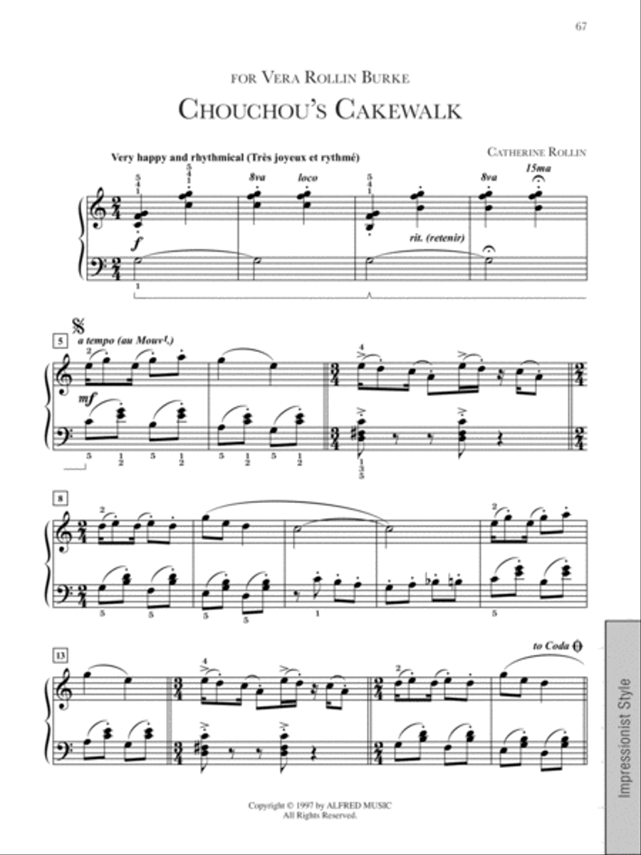 Spotlight on Styles Collection Piano Solo scores gallery preview page 13