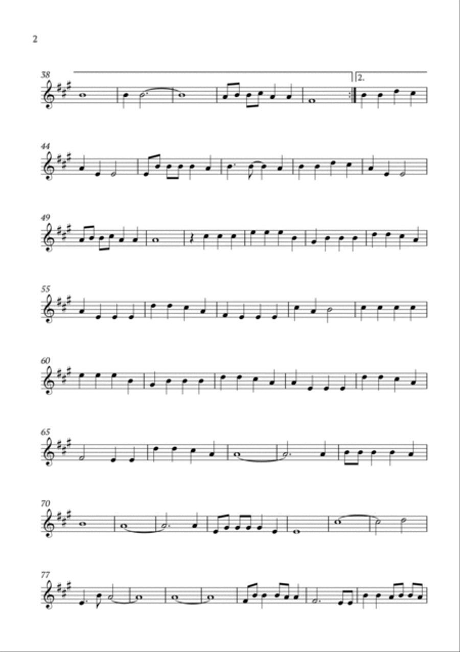 Down Bad Alto Saxophone scores gallery preview page 2