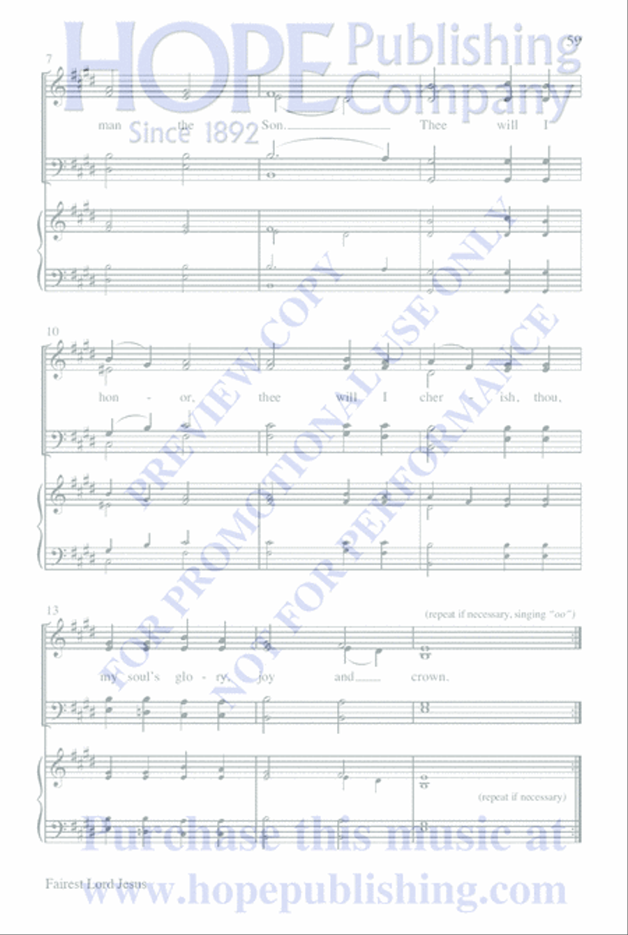 Who Is Jesus? 4-Part scores gallery preview page 83