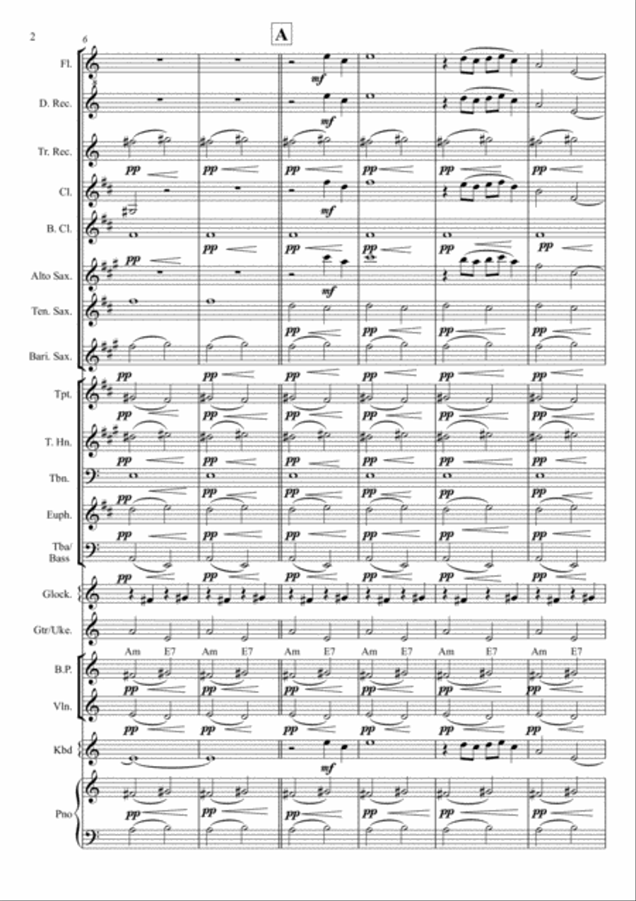 Summertime Large Ensemble scores gallery preview page 2
