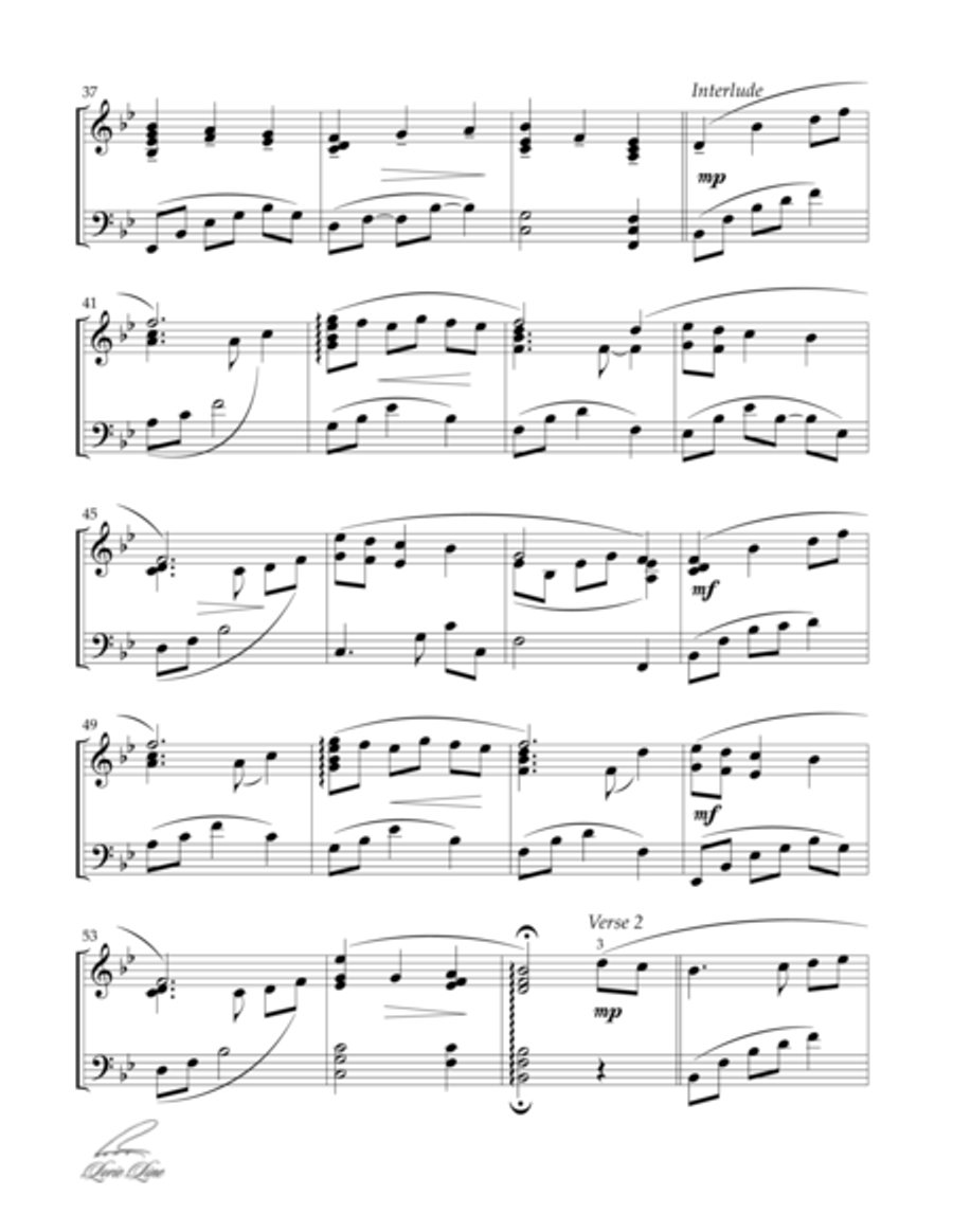 The First Noel Piano Solo scores gallery preview page 4