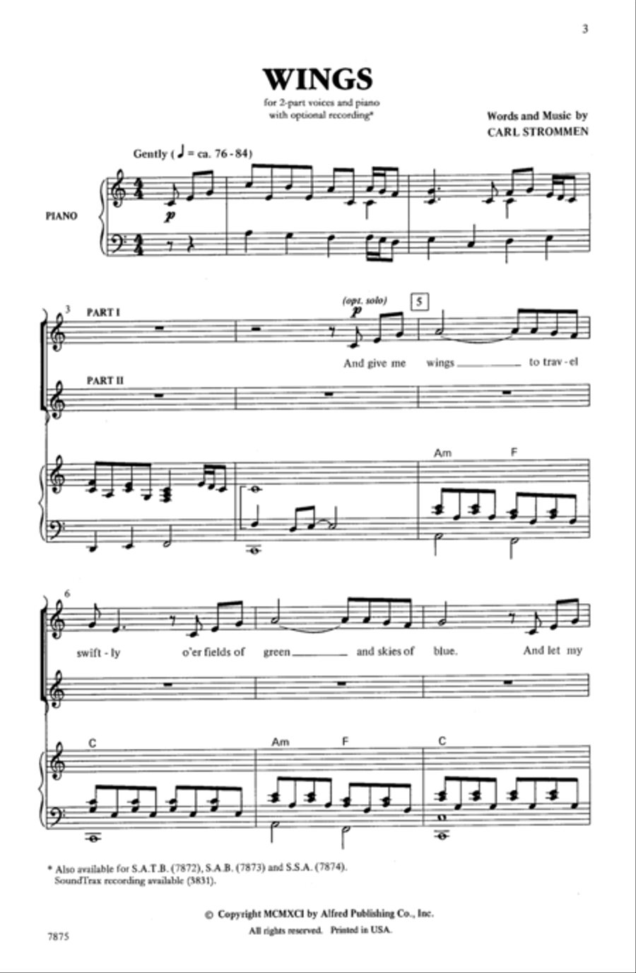 Wings 2-Part scores gallery preview page 2