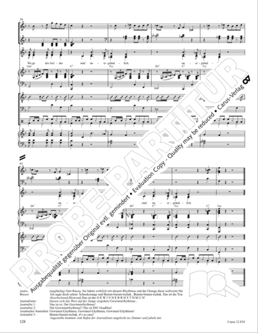 Schockorange Choir scores gallery preview page 129
