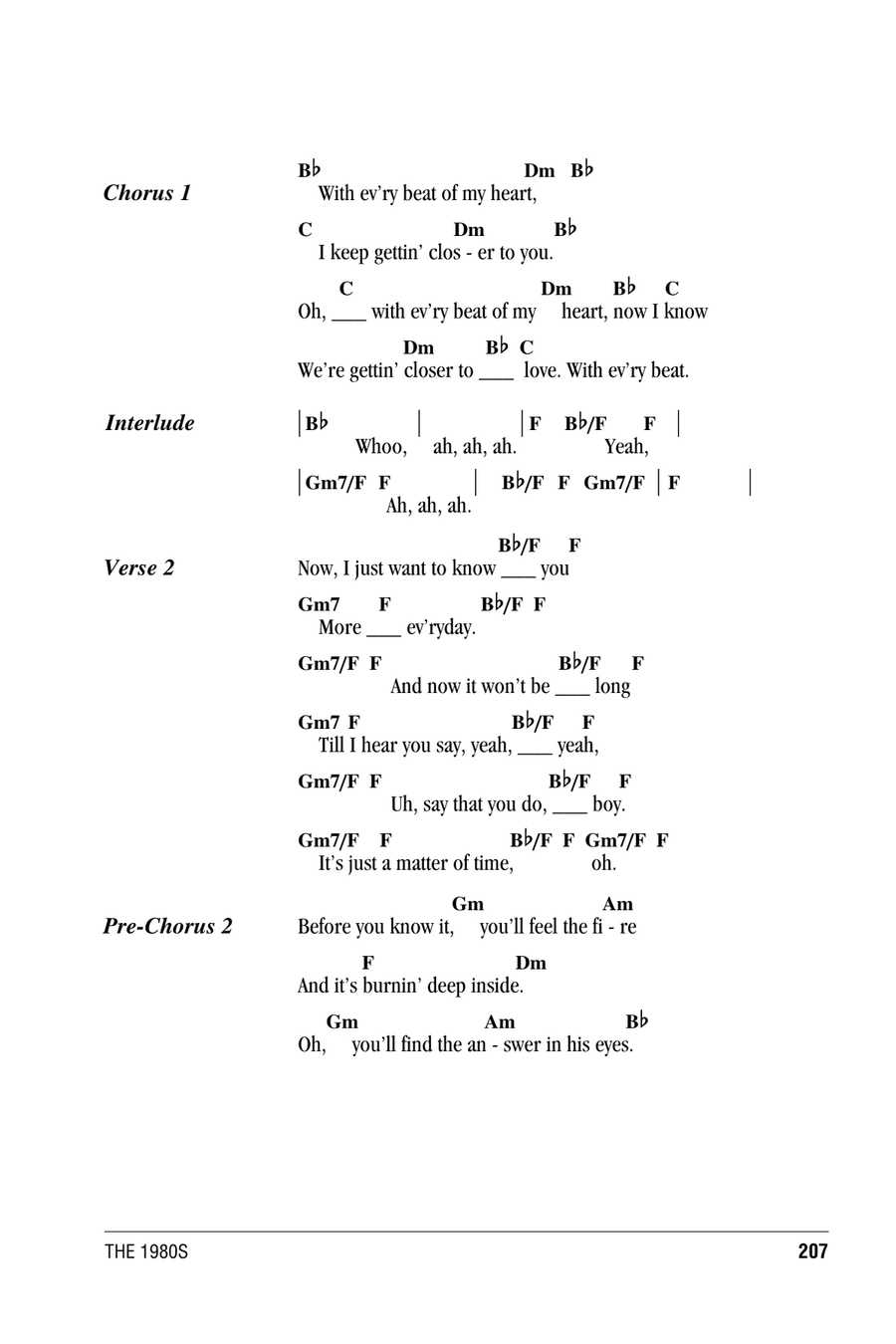 With Every Beat Of My Heart Acoustic Guitar scores gallery preview page 2