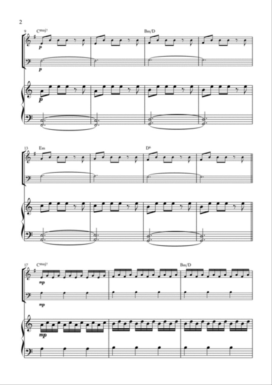 Cornfield Chase Woodwind Duet scores gallery preview page 2
