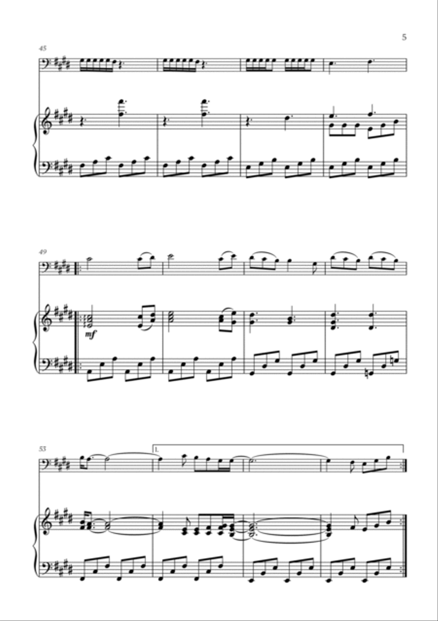 Golden Hour Piano scores gallery preview page 5