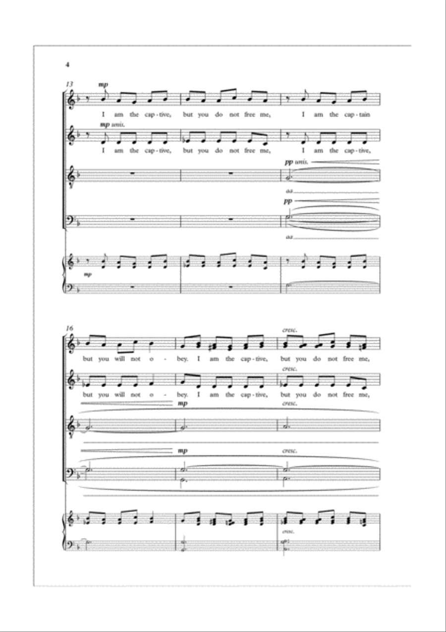 I am the great sun Divisi scores gallery preview page 4