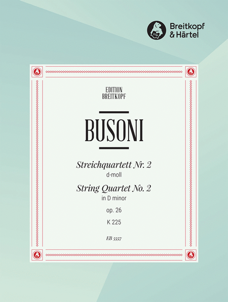 String Quartet No. 2 in D minor Op. 26 K 225