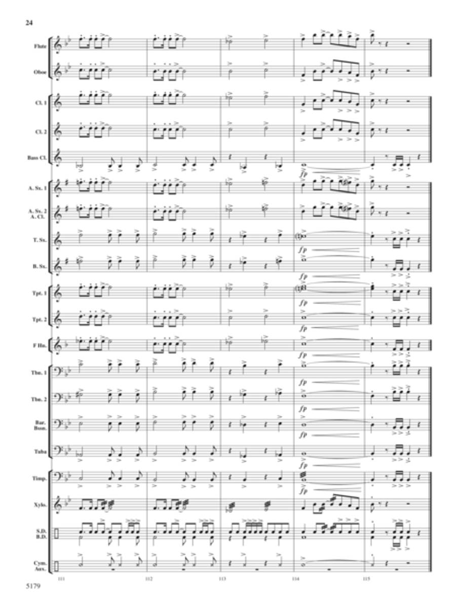 American Journey Concert Band scores gallery preview page 23