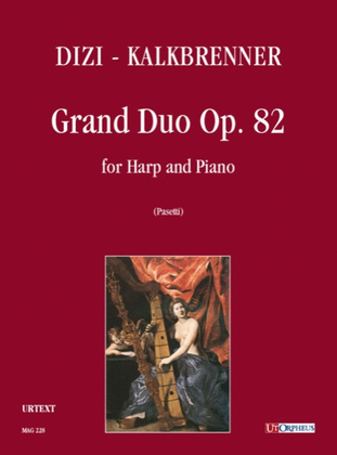 Book cover for Grand Duo Op. 82 for Harp and Piano